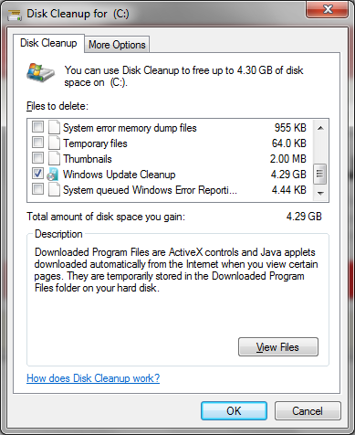 Disk Cleanup Utility